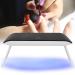 Pongnas Foldable UV-LED Gel Nail Lamp - Portable 24W Nail Dryer with Sensor for Fingernail & Toenail Polishes - Black - Buy Online on GoSupps.com