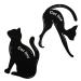 Mipcase 2pcs Plate Guide Pvc Eye Shape Matte Shadow Eyeshadow Multifunction Smoky Professional
