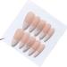 Handmade Long and Short Nail Patches for Artificial Nail Enhancement(Color:19510 Size:S)