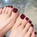 Brishow Artificial Foot Toenails - 24pcs Acrylic Stick-On Toenails for Women & Girls | International Shipping - Buy Online on GoSupps.com