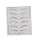 DOITOOL 6 pcs Permanent Skin Fake Microblading Cosmetic Practice Supply for Eyebrow Makeup