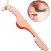 DAZISEN False Eyelashes Applicator Tool/Remover Tweezer - Professional Stainless Steel Fake Lashes Cosmetic Tool Eyelashes Clip for Lashes Application and Removal(Rose Gold) - Buy Online on GoSupps.com