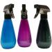 Uonlytech 5-Piece Empty Plastic Spray Bottle Set | Refillable Fog Hair Spray & Liquid Cleaning Containers | Ideal for Makeup & Home Use - International Shipping - Buy Online on GoSupps.com