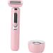 ZJchao Women Electric Trimmer - 3 Cutter Heads USB Fast Charging Waterproof Hair Groomer for Home & Travel - Buy Online on GoSupps.com