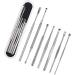 Beaupretty 7pcs Stainless Steel Ear Wax Removal Tool Kit - Effective Ear Cleaner Set for Safe Ear Care & Hygiene - Buy Online on GoSupps.com