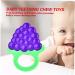 Silicone Fruit Teething Toy for Infants & Toddlers - BPA-Free, Freezer-Safe, Soothing Teether - Buy Online on GoSupps.com