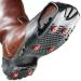 Black Crevice Shoe Spikes BCR017030 | Anti-Skid Protection for Snow & Ice | EU Size 39-42 | Black/Red - Buy Online on GoSupps.com