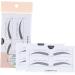 Outanaya 2 Eyebrow Card Eyebrow Template Easy Eyebrow Stencil Makeup Kit Simple Card A607 - Buy Online on GoSupps.com