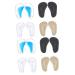NOLITOY 8 Pairs Arch Pad Leg Correction Shoe Inserts Shoe Pads for High Heels Kids Arch Support Foot Arch Support Cushion Self- Kids Shoe Arch of Foot Child Carpet Gel
