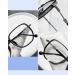 Fuqinqingoz Oversized Anti-Blue Light Reading Glasses | +300 Presbyopia Glasses - Protect Against Eye Strain & Overexertion | International Shipping - Buy Online on GoSupps.com