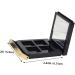 FRCOLOR 4grilles Palette de Fards Paupi res Vide avec Miroir et Compartiments Organisateur de Maquillage Portable pour Voyages et Quotidien - Buy Online on GoSupps.com