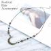 Fashband Moon Head Chain Black Beads Headpiece Vintage Festival Hair Chain Jewelry for Women - Buy Online on GoSupps.com