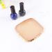Angoily 1pc Manicure Nail Art Kit4 Nail Pigment Plate Color Palette Nails Nail Color Nail Drawing Color Nail Makeup Resin Tools Mixing Palette Gel Color Plate Polish Mix Nail Piece Toning 9X9cm Yellow - Buy Online on GoSupps.com