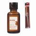 Yanagiya Apricot Oil Hair and body Oil (Small) 30ml + Tortoiseshell Style Comb