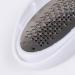 Egg Foot Grinder - Portable Callus Remover for Dead Skin Removal | Durable Manual Pedicure Tool in White - Buy Online on GoSupps.com