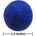 Earthtone Solutions Merino Wool Felt Ball Toys for Cats - Handmade in Nepal | Colorful and Soft Fabric Balls for Fun and Quiet Play | Unique Gift for Cat Lovers - Buy Online on GoSupps.com