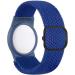 HPHRE Airtag Kids Wristband - Adjustable Buckle Bracelet in Navy Blue - Buy Online on GoSupps.com