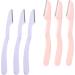 Frcolor 18 Pack Eyebrow Razor Kit - Precision Shapers Trimmers & Face Hair Remover - Violet & Pink Beauty Tools - Buy Online on GoSupps.com