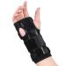 Wrist Support Carpal Tunnel Wrist Splint Brace Wrist Palm Hand Protector with Metal Splint Stabilizer Relieves Wrist Pain Sprains Tendonitis and RSI Fits Either Right or Left Hand