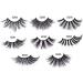 Lanlousy 5 Pairs 25mm Eyelashes Eyelashes Lashes Natural Dramatic Volume Eyelashes Extension False Eyelashes 5D95 Black 5D95 - Buy Online on GoSupps.com