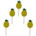 Luzhengyang 5 Pieces Vivid Felt Cupcake Toppers Food Picks for Kids Birthday Party - Buy Online on GoSupps.com