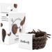 Bellody original hair tie - stylish braided hair tie with strong hold (4 -Set - Mocha Brown) - Women's hair accessories in light brown
