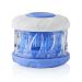 Dr Mark s HyGenie Denture Cleaning Tool  Brush Cleaner for Overnight Guard  Retainer  Invisalign  Aligner  Oral Appliance Brush and Storage (Blue)