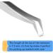 Buy Volume Eyelash Extension Tweezers - FEITA Professional Precision Angled & Pointed Tip - Ideal for International Shipping - Buy Online on GoSupps.com