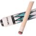 Pathline PLN Set of 2 Pool Cues - 58 Canadian Maple Billiard Sticks with 13mm Leather Tip - Blue & Red 20oz/21oz - Buy Online on GoSupps.com