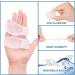 Hoogoo Bunion Toe Corrector Pads 8Pcs - Toe Separator and Spreader for Overlapping Toes - Gel Bunion Cushions for Women and Men - Buy Online on GoSupps.com