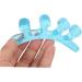 Hemoton Silicone Gel Toe Separators - 1 Pair | Valgus Adjuster Orthotics for Men and Women | Blue Toe Divider for Toe Stretching and Alignment - Buy Online on GoSupps.com