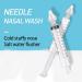 Mr Isata Portable Baby Nasal Aspirator 2PCS Set - Silicone Nasal Irrigator Syringe for Nose Cleaning - Buy Online on GoSupps.com