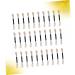SKISUNO Makeup Tools 50pcs Eye Makeup Applicators Eyeshadow Brush Eye Shadow Applicator Makeup Brush Double Sided Suite 7.5X0.5cm As Shown - Buy Online on GoSupps.com