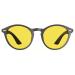 Bloomoak 99.9% blue light-blocking reading glasses gaming glasses relieves eye fatigue and improves sleep suitable for screens games television mobile phones yellow-reading glasses 3x 3.0 x