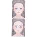 ERINGOGO 2pcs Drawing Practice Makeup Facial Painting Practicing Face Tool Mold Board Paint Plastic Reusable Picture 2x2pcs 29.00X21.00X0.02CMx2pcs