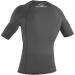 ONeill Wetsuits Women & Men Basic Skins UPF 50+ Short Sleeve Rash Guard - Shop XXL Graphite - Buy Online on GoSupps.com