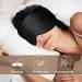 Buy Olesilk 2-Pack Adjustable Silk Sleep Masks - 100% Mulberry Eye Masks for Travel & Home - Unisex Black & Peach Pink - Buy Online on GoSupps.com
