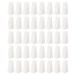 kuou 40pcs Nail Art Sponges Triangle Make Up Sponges Cosmetic Sponge Wedges Triangle Shape Makeup Foundation Beauty Tool