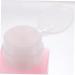 MERRYHAPY Makeup Remover Bottle Nail Polish Remover Push down Makeup Remover Container Nail Polish Remover Bottle Mini Water Pump 6x5x13cm Pink - Buy Online on GoSupps.com