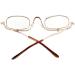 NEBAI Makeup Reading Glasses - +3.0 Magnifying Flip Down Cosmetic Readers for Women | International Shipping Available - Buy Online on GoSupps.com