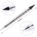 Amaoz Rhinestone Jewel Pickup Tool - Makeup Glue Dual-Ended Picker Dotting Pen with Flat Back Gems, Pearls, and Round Rhinestones for Nails, Crafts, and Eye Makeup - 3500PCS SS4-16, L.Glue, Clear & Crystal AB, White - Buy Online on GoSupps.com