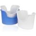 TopQuaFocus Earwax Removal Basin Set - 3pcs Cleaner Basins in White and Blue - 18 Piece Earwax Remover Kit - Buy Online on GoSupps.com