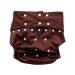 Adult Diaper Nappies Washable/Reusable Overnight Protective Underwear Elderly Care Cloth Diaper Easy to Dry/Wash (Coffee)