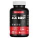 Acai Berry Super food from Brazil 100:1 Extract 180 Softgels 6 Months Antioxidant Cognitive Function Promote Skin Health HDL Cholesterol Non-GMO Allergen-free Made in Canada