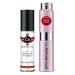 CA Perfume Duo Impression of Christian Hypnotic Passion For Women Eau de Parfum Refillable Atomizer Sprayer + Fragrance Body Oil Long Lasting Sample Travel Size Roll-On 0.27 Fl Oz+0.33 Fl Oz