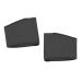 1pair Forefoot Forefoot Pads High Heel Pads Shoe Inserts Running Shoe Cushion High-Heel Forefoot Mat So Soft Cover Accessories Insole Sebs Black 9.7x8cm