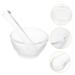CliSpeed 1 set of glass mortar kitchen mortar and pestle mixing bowl pesto grinding tools Mini garlic shredder spice paste glass press mortar pepper mill household instrument