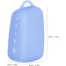 Buy Silicone Electric Toothbrush Head Covers for Travel - Protective Caps for Camping & Outdoor Use (Light Blue - Buy Online on GoSupps.com