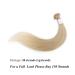 SEGO Bondings Extensions - Real 1G Keratin U-Tip Remy Human Hair - 50 Strands Light Blonde #613 - 16 (40cm) - 50g - Buy Online on GoSupps.com