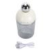 Face Wash Foam Maker Facial Cleansing Tool Face Cleaning Foamer Facial Foams Cup Portable Bubble Maker Waterproof Rechargeable Bubble Maker for Home Travel (White)